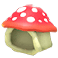 Eco Red Mushroom Hood - Rare from Hat Shop